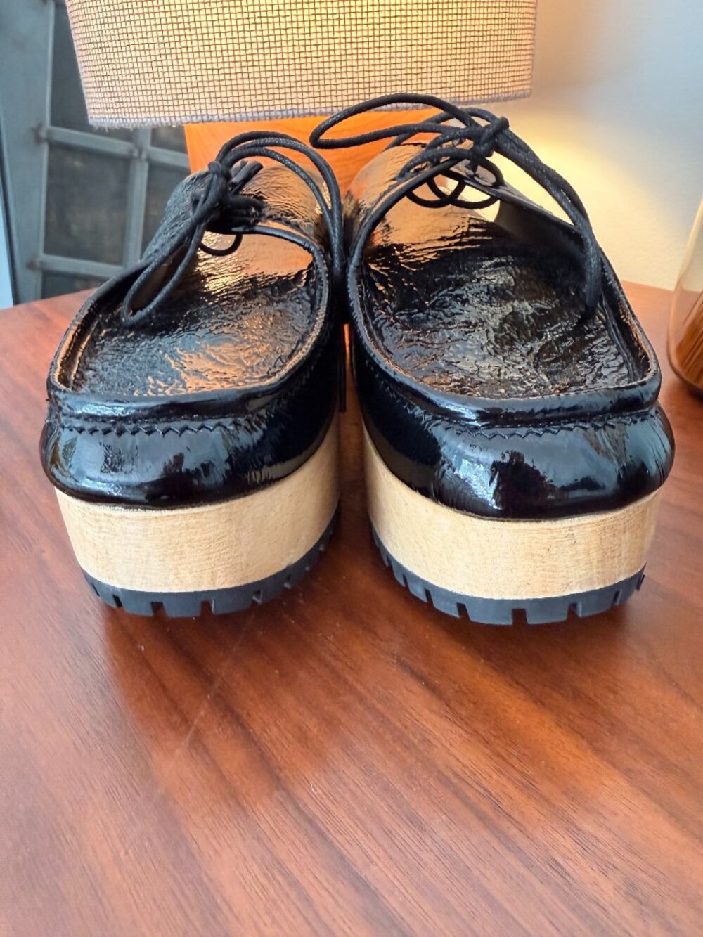 Rachel Comey Pomme Clog - black patent leather - NWOT - Picture 8 of 8